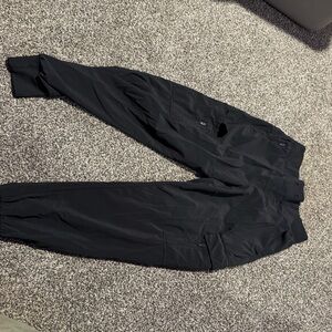 Black Jogger Pants all in motion